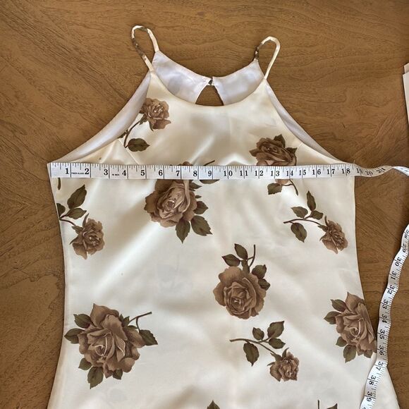 Vintage 90's Maxi Floral Dress Size 13 - Picture 10 of 16